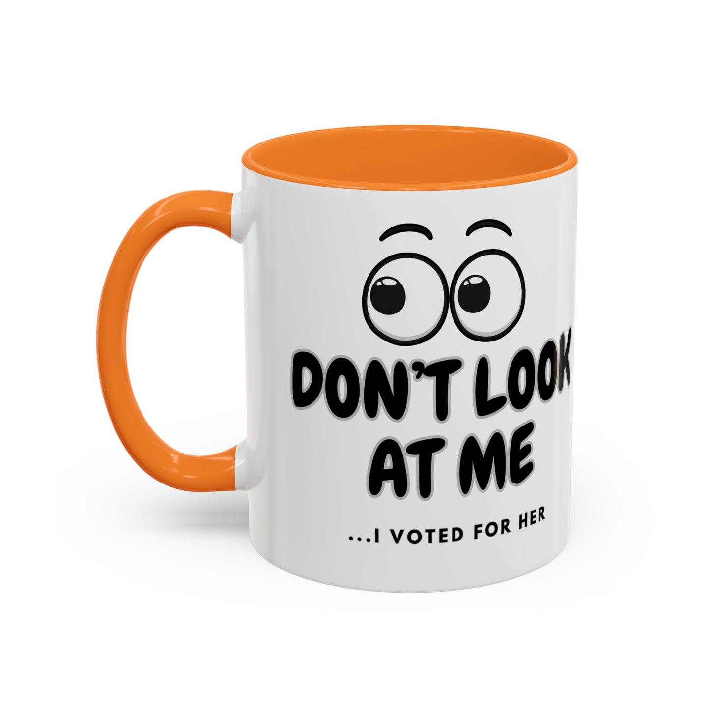 "Don't look at me" Colorful Mugs (11oz, 15oz)