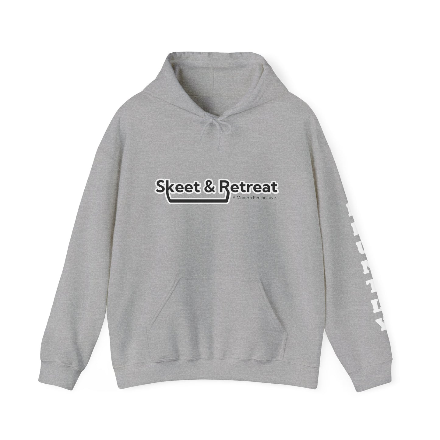 "Skeet & Retreat."  Casual, Comfy, Unisex Heavy Blend™ Hooded Sweatshirt