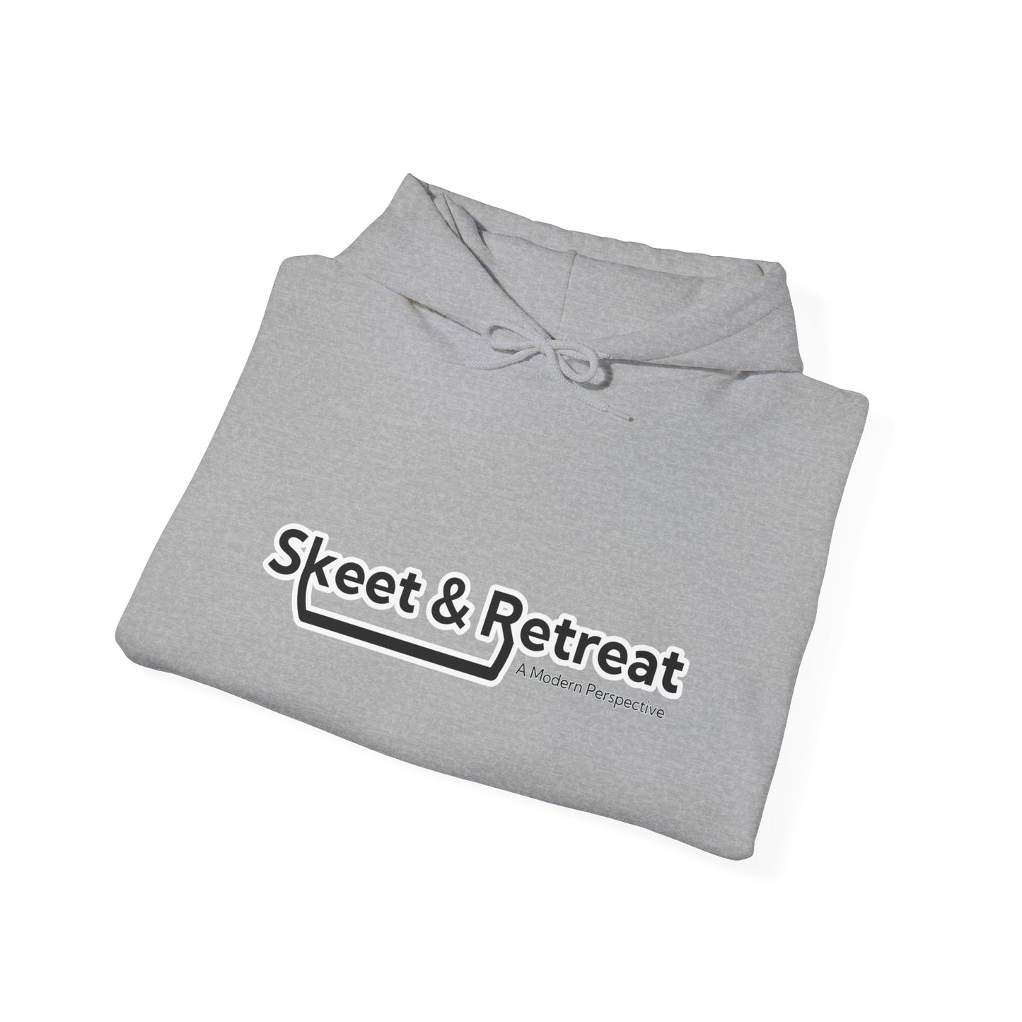 "Skeet & Retreat."  Casual, Comfy, Unisex Heavy Blend™ Hooded Sweatshirt