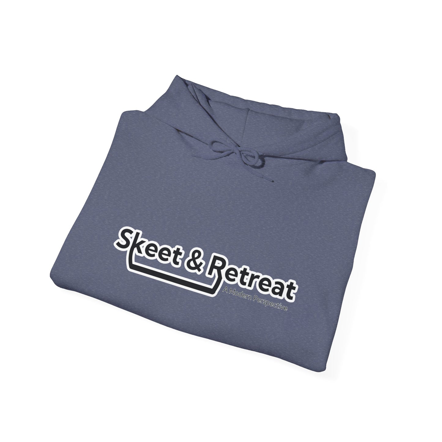 "Skeet & Retreat."  Casual, Comfy, Unisex Heavy Blend™ Hooded Sweatshirt